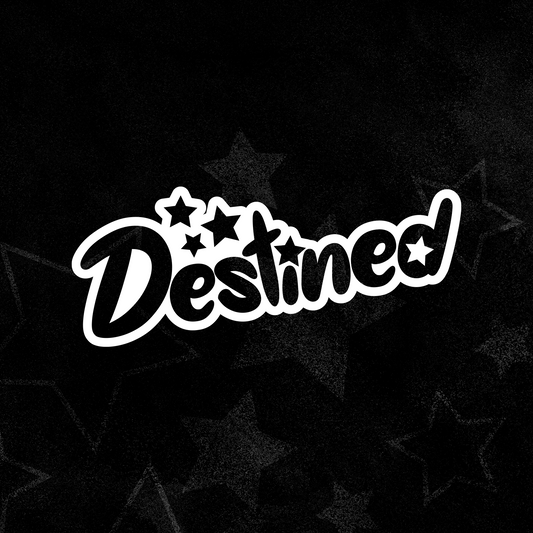 Destined Main Logo - Front Window Banner