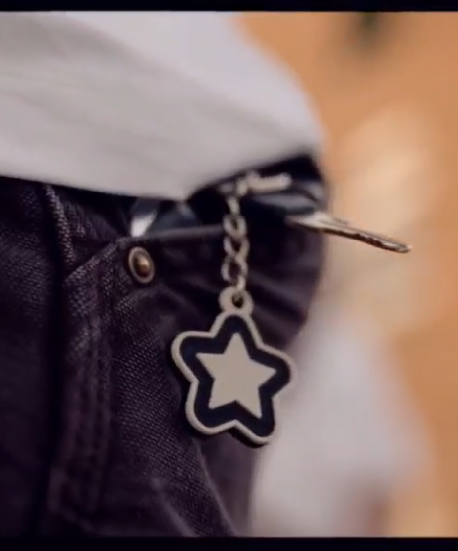 Destined Star Keychain
